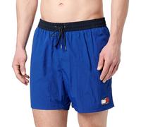 Tommy Hilfiger Medium Drawstring Swimshorts - Blue, Blue, Size S, Men Blue