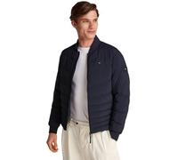 Tommy Hilfiger Men’s Mix Quilt Padded Bomber Jacket, Blue (Desert Sky), S