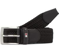 Tommy Hilfiger Men’s New Adan 3.5 Fabric Belt, Black (Black), 39.4 inches