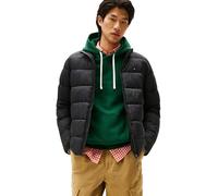 Tommy Hilfiger Men’s New Mid Weight Puffer Jacket with Stand Collar, Black (Black), XL