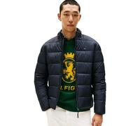 Tommy Hilfiger Men’s New Mid Weight Puffer Jacket with Stand Collar, Blue (Desert Sky), XXL