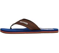 Tommy Hilfiger Men’s Padded Beach Flip Flops, Brown (Legacy Brown), 7