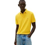 Tommy Hilfiger Men’s Polo Shirt Short Sleeve 1985 Regular Fit, Yellow (Morningside Yellow), XS