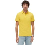 Tommy Hilfiger Men’s Polo Shirt Short Sleeve 1985 Slim Fit, Yellow (Morningside Yellow), XL