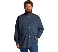 Tommy Hilfiger Men’s Poplin Polka Dot Cotton Shirt, Blue (Night Sky/Multi Dot), XXL