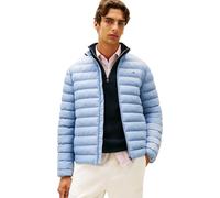 Tommy Hilfiger Men’s Recycled Relaxed Fit Packaway Quilted Jacket, Blue (Brisk Blue), XL