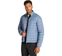 Tommy Hilfiger Men’s Recycled Relaxed Fit Packaway Quilted Jacket, Blue (Brisk Blue), XXL