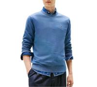 Tommy Hilfiger Men’s Regular Fit Essential Structure Crew Neck Jumper, Blue (Petrol Blue Heather), L
