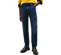 Tommy Hilfiger Men’s Regular Mercer Bear Straight Fit Jeans, Blue (Bear Dark Blue), 34W/38L