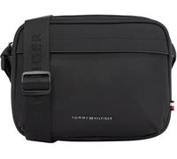 Tommy Hilfiger Men’s Repreve Crossbody Bag with Logo, Black (Black), One Size