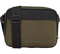 Tommy Hilfiger Men’s Repreve Crossbody Bag with Logo, Green (Army Green), One Size