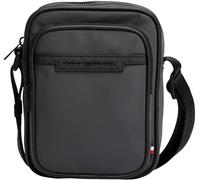 Tommy Hilfiger Men’s Repreve Mini Reporter Bag with Zip, Grey (Dark Grey), One Size