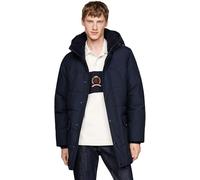 Tommy Hilfiger Men’s Rocky Utility Parka with Button Placket, Blue (Desert Sky), XL