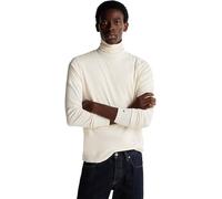 Tommy Hilfiger Men’s Roll Neck Jumper, Off-White (Ivory Petal), XXL