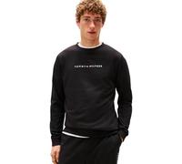 Tommy Hilfiger Men’s Round Neck Sweatshirt, Black (Black), XL