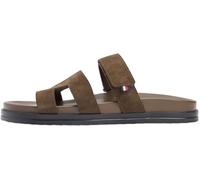 Tommy Hilfiger Men’s Sandals Adjustable Premium in Suede, Brown (Legacy Brown), 11