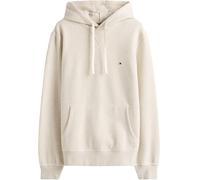 Tommy Hilfiger Men’s Seasonal Fleece Hoodie with Kangaroo Pocket, Beige (Heathered Oatmilk), XL