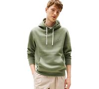 Tommy Hilfiger Men’s Seasonal Fleece Hoodie with Kangaroo Pocket, Green (Battle Green Heather), L