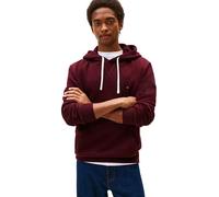 Tommy Hilfiger Men’s Seasonal Fleece Hoodie with Kangaroo Pocket, Red (Deep Burgundy), L