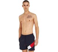 Tommy Hilfiger Colour Blocked Slim Fit Mid Length Swimming Shorts Blue XL Man