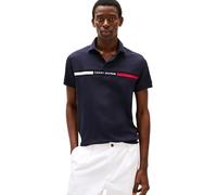 Tommy Hilfiger Men's Hilfiger Chest Insert Reg Polo Mw0mw38130 S/S Polo, Blue (Desert Sky), M