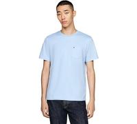 Tommy Hilfiger Men’s Short Sleeve Essential T-Shirt with Chest Pocket, Blue (Vessel Blue), XS