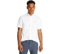 Flex Poplin Solid Short Sleeved Shirt Optic White XL