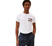 Tommy Hilfiger Colour Flag Short Sleeve T-shirt White XL Men