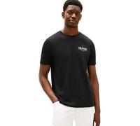 Tommy Hilfiger Men’s Short Sleeve Regular Fit Stack T-Shirt, Black (Black), L