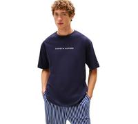 Tommy Hilfiger Cont Logo Short Sleeve T-shirt Blue S Men
