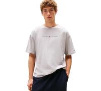 Tommy Hilfiger Cont Logo Short Sleeve T-shirt Grey M Men