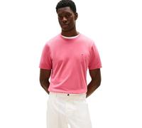 Tommy Hilfiger Men’s Short Sleeve Round Neck Seasonal Solid T-Shirt, Pink (Vintage Rosy), XXL
