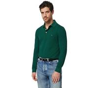 Tommy Hilfiger Men’s Slim Basic Long Sleeve Polo Shirt, Green (Ornamental Green), L