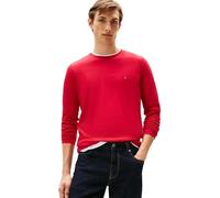 Tommy Hilfiger Men’s Slim Fit Stretch Cotton Long Sleeve Top, Multicolor (Medium Red), M