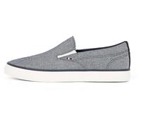 Tommy Hilfiger Men’s Slip-On Vulcanised Trainers, Blue (Desert Sky), 11