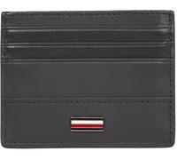 Tommy Hilfiger Men’s Small Corporate Card Holder, Black (Black), One Size