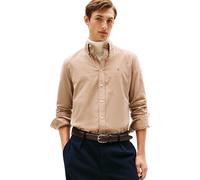 Tommy Hilfiger Men’s Solid Corduroy Regular Fit Shirt, Beige (Coastal Taupe), L