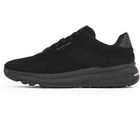 Tommy Hilfiger Men’s Sporty Lightweight Knit Low Profile Trainers, Black (Black), 9