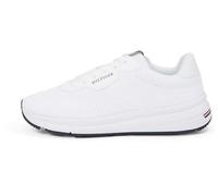 Tommy Hilfiger Men’s Sporty Lightweight Knit Low Profile Trainers, White (White), 9