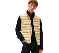Tommy Hilfiger Men’s Stand Collar Recycled Packaway Gilet, Brown (Camel), S
