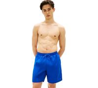 Tommy Hilfiger Men’s Swim Shorts Long Drawstring with Logo, Blue (Regal Blue), L