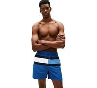 Tommy Hilfiger Men’s Swim Shorts Medium Drawstring with Back Pocket, Blue (Regal Blue), S