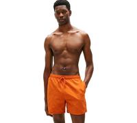 Tommy Hilfiger Men’s Swim Shorts Medium Drawstring with Logo, Orange (Bonfire Orange), XXL