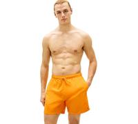 Tommy Hilfiger Men’s Swim Shorts Medium Drawstring with Logo, Orange (Orange Flash), L