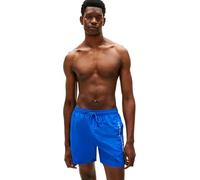 Tommy Hilfiger Men’s Swim Shorts Medium Drawstring with Zipped Pocket, Blue (Regal Blue), S