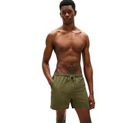 Tommy Hilfiger Men’s Swim Shorts Medium Drawstring with Zipped Pocket, Green (Army Green), XXL