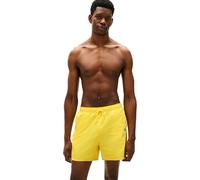 Tommy Hilfiger Men's Medium Drawstring Zip Pocket UM0UM03748 Swim Trunk, Yellow (Buttercup Yellow), L