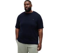Tommy Hilfiger Men’s T-Shirt Short Sleeve Seasonal Solid in Cotton, Blue (Desert Sky), 3XL