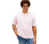 Tommy Hilfiger Men's Bt-Ess Seasonal Reg Solid Tee-B MW0MW41233 S/S T-Shirt, Pink, 4XL