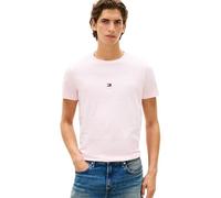 Tommy Hilfiger Men’s T-Shirt Short Sleeve Slim Fit, Pink (Pink Lily), L